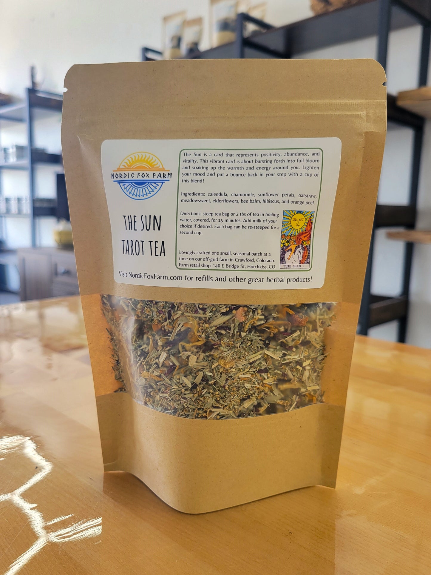 Sun Tarot Tea {for a burst of positivity, vitality, and abundance}