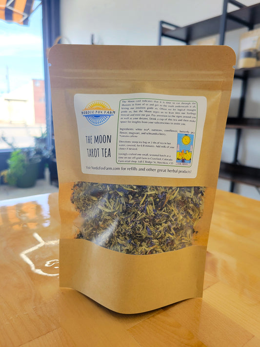 Moon Tarot Tea {to cut through illusions and trust your intuition}