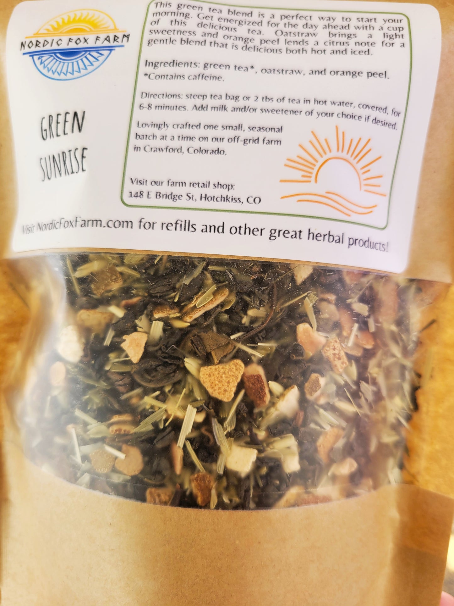Green Sunrise Tea