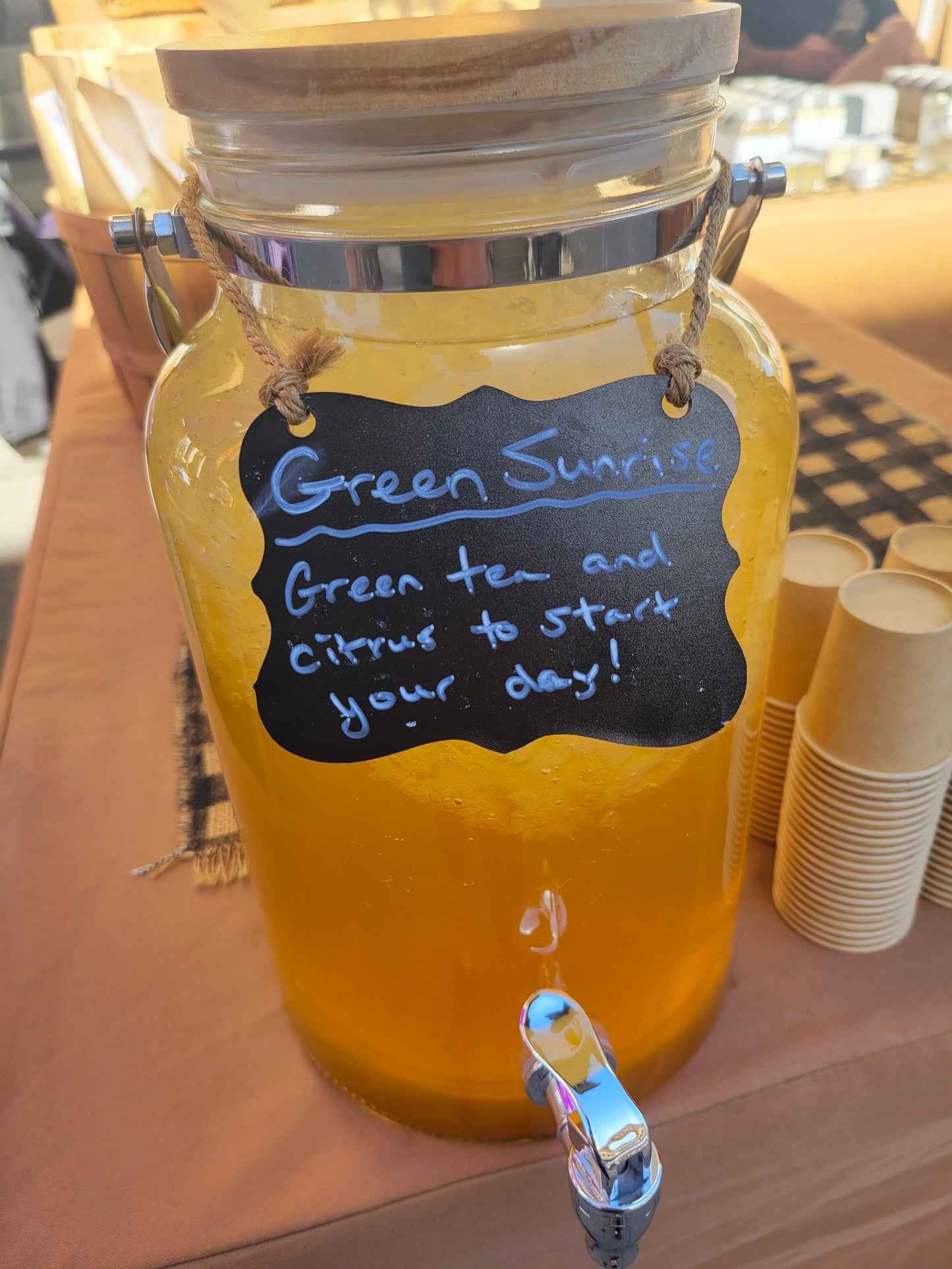 Green Sunrise Tea